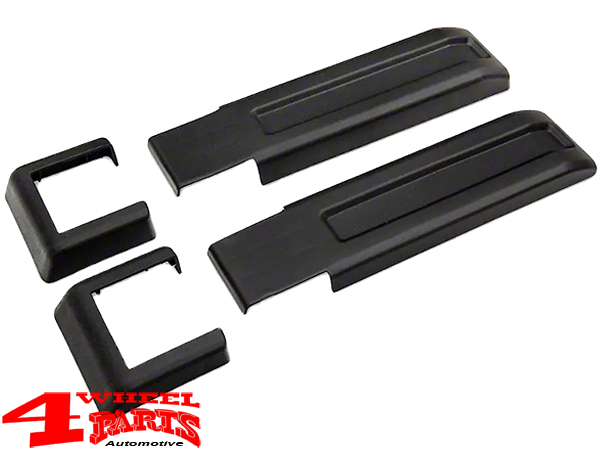 Tailgate Hinge Cover Set 4 pieces Jeep Wrangler JK year 07 18 07