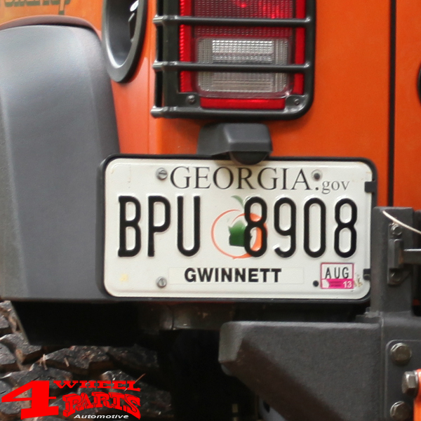 Abdeckung Kennzeichenhalter Jeep Wrangler JK 07-17, 155926