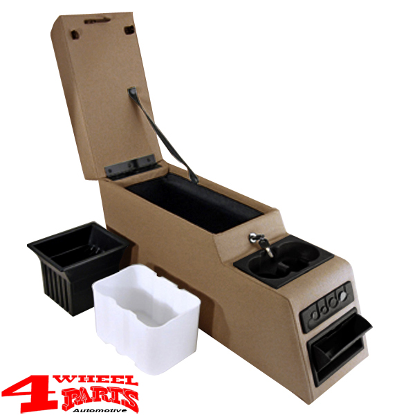 Center Console Locking Mega Spice Denim Jeep CJ + Wrangler YJ year 