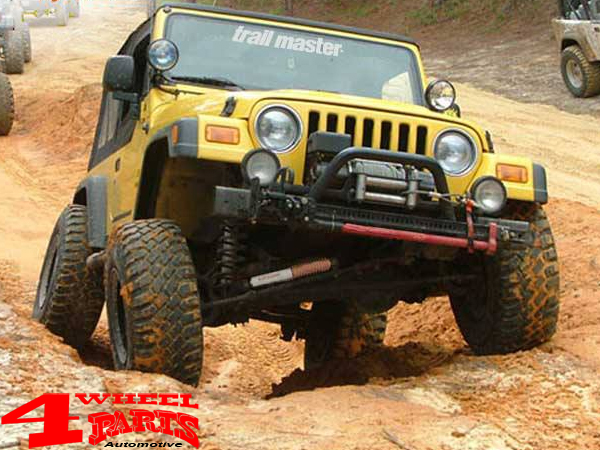 Suspension System Lift Kit from Trailmaster with TÜV +100mm Lift Jeep Wrangler TJ year 97-02 with 4 Cyl. Engine | 4 Wheel Parts Suspension System Lift Kit from Trailmaster with TÜV +100mm Lift Jeep Wrangler TJ year 97-02 with 4 Cyl. Engine | 4 Wheel Parts