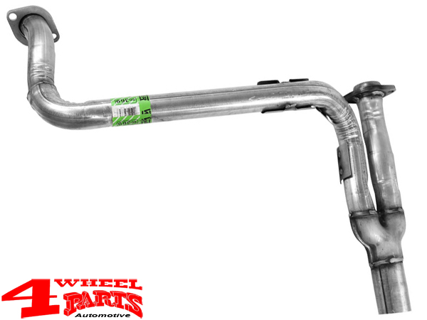 Exhaust Pipe Jeep Wrangler JK year 12-18 with 3,6 L 6 Cyl. Engine | 4 Wheel  Parts