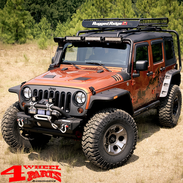 LED Balken Scheinwerfer Lightbar 22 (56 cm) 120 Watt 12/24 Volt Jeep  Wrangler YJ TJ JK JL + Gladiator JT