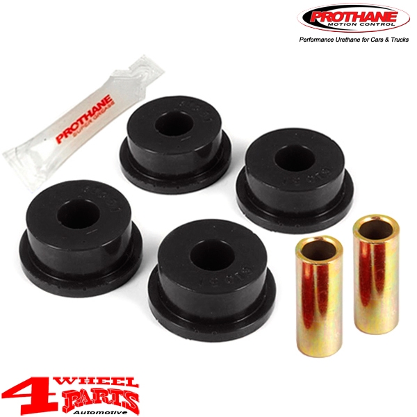 Track Arm Bushing Kit Front or Rear PU Black Wrangler YJ 87-95
