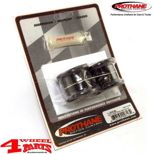 Track Arm Bushing Kit Rear PU Black Wrangler TJ year 97-06