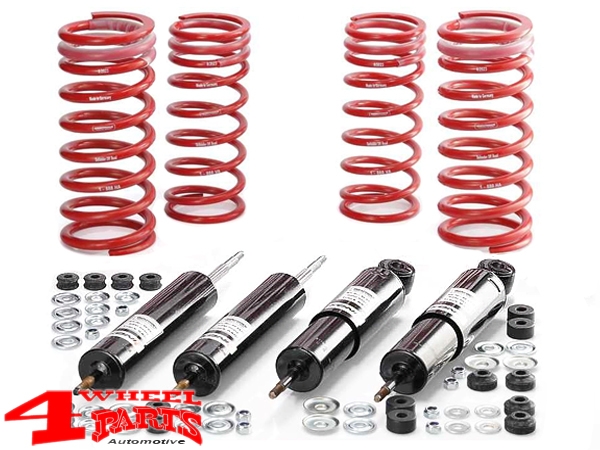 Suspension System Lift Kit Trekfinder with TÜV +40mm Koni Raid Defender 130 year 91-