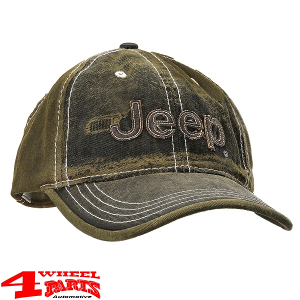 Base Cap Jeep "Used-Look" Heavy Stone Washed von Mopar