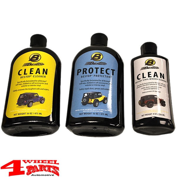 Bestop Cleaner/Protectant Pack - Universal