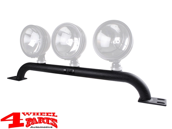 Light Bar Bumper Mounted Black Jeep Wrangler TJ year 97-06