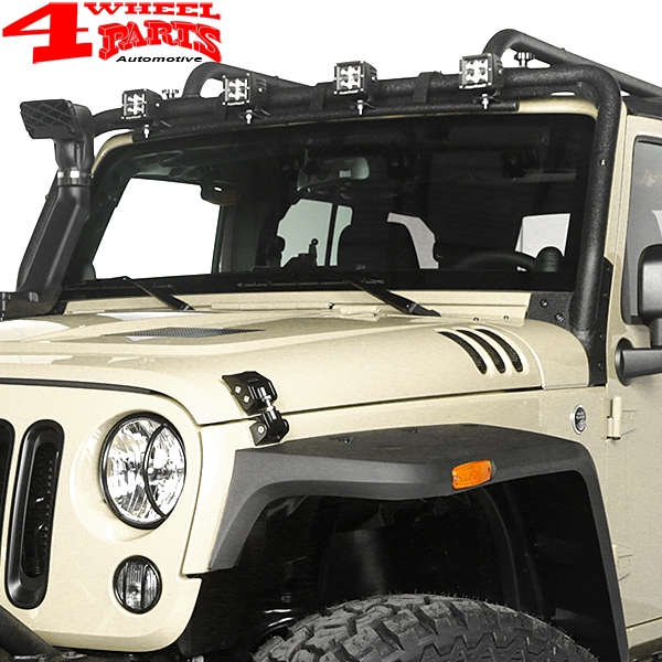 Lampenbügel Lowering Kit schwarz Wrangler JK Bj. 07-18