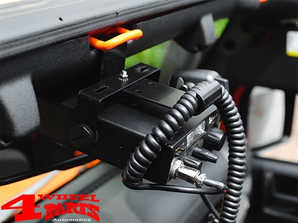 CB Radio Mounting Bracket Jeep Wrangler JK year 07-18 | 4 Wheel Parts