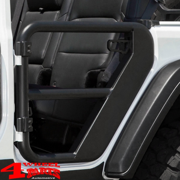 Fortis Tube Doors schwarz hinten Wrangler JK Bj. 07-18 4-Türer