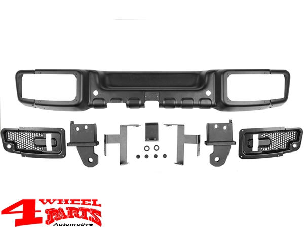 Rear Bumper Spartacus Steel Black Jeep Wrangler JL year 18-24