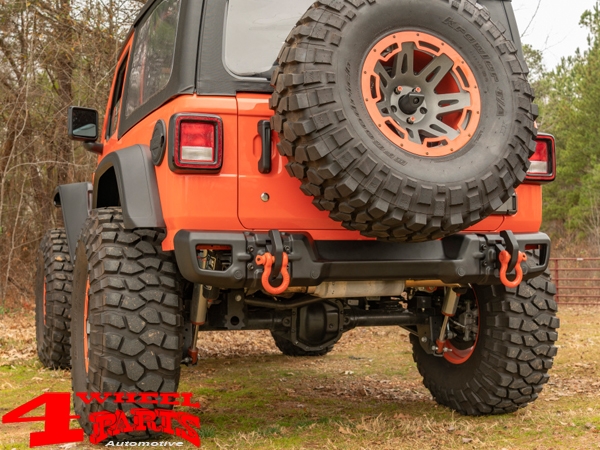 Rear Bumper Arcus Steel Black Jeep Wrangler JL year 18-24