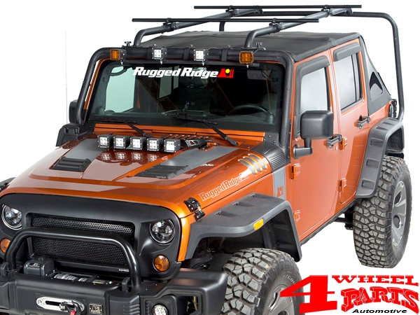Roof Rack Crossbar Kit Wrangler JK year 07-18 2- or 4-doors