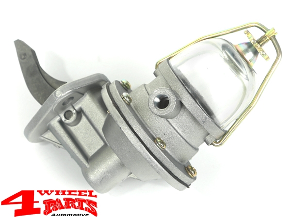 Fuel Pump with Glass Jeep CJ + Willys year 41-71 with 4-134cui