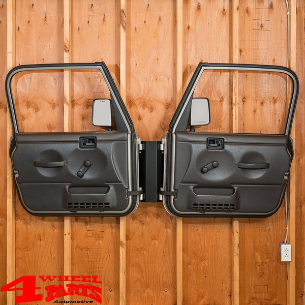 Wandhalter für die Stahltüren CJ + Wrangler YJ TJ JK JL JT 76-24