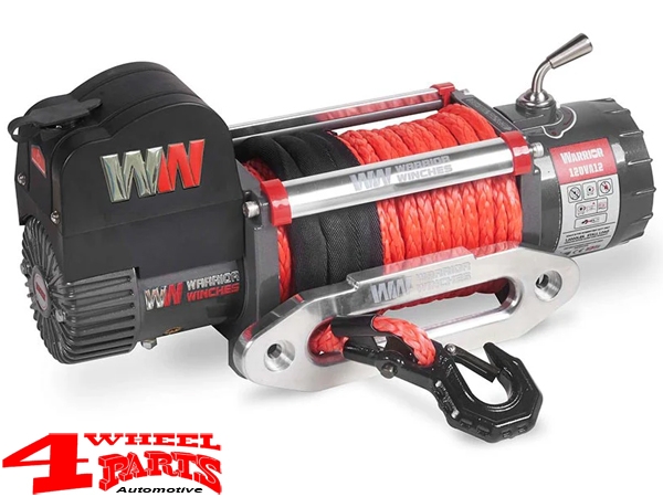 Seilwinde Warrior Samurai 120VA12 5443kg 12000lb 12V Synthetik Seil