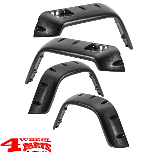 Fender Flare Set 15cm Pocket Style 4-pce. Jeep CJ year 76-86
