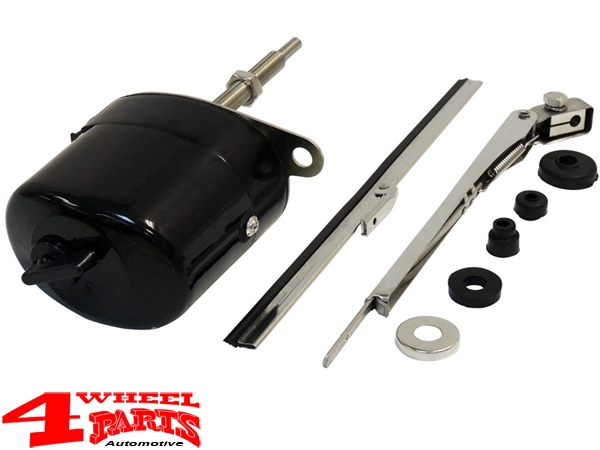 Windshield Wiper Conversion Motor Kit 12 Volt CJ + Willys 41-68