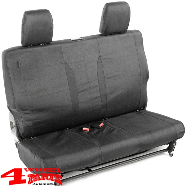 Seat Cover Rear Black Ballistic Wrangler JK 07-10 2-doors