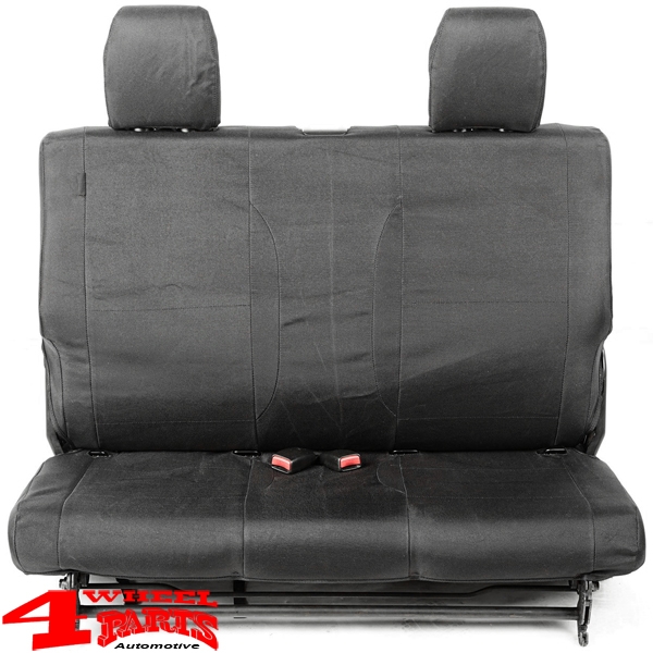 Seat Cover Rear Black Ballistic Wrangler JK 07-10 2-doors