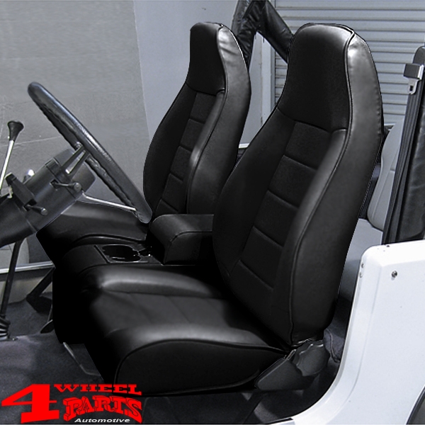 Comfort Seat Black Crush CJ + Wrangler YJ TJ year 76-02