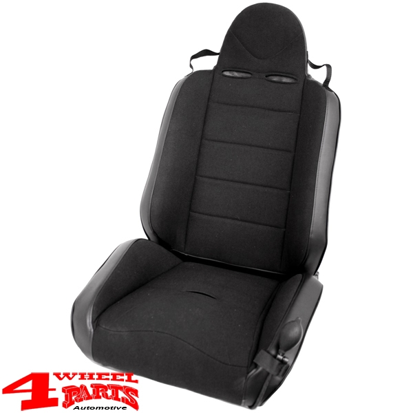 Sportsitz Racing RCC Seat schwarz CJ + Wrangler YJ TJ 76-02