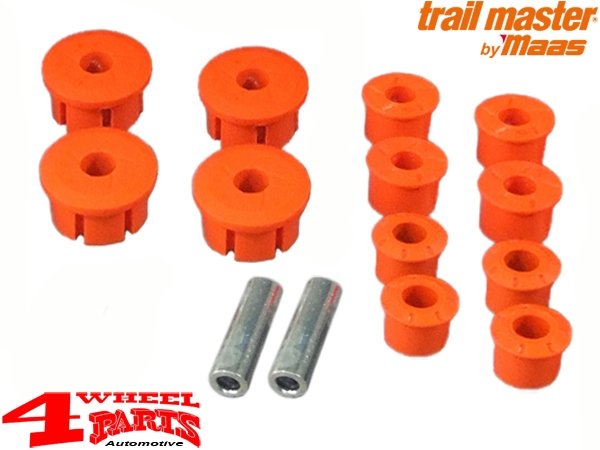 Leaf Spring Bushing Set Rear Trailmaster Nissan Navara D40 year 05-15
