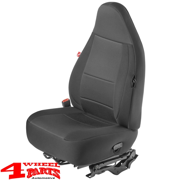 Jeepshop24 - Sitzbezug-Set vorne und hinten Neopren schwarzJeep CJ