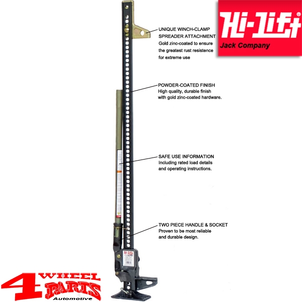 Hi-Lift Jack X-treme The Original 3175kg Height 152cm