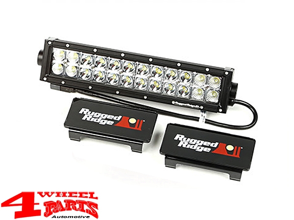LED Balken-Arbeitsscheinwerfer 13,5" Schutzkappen Paar
