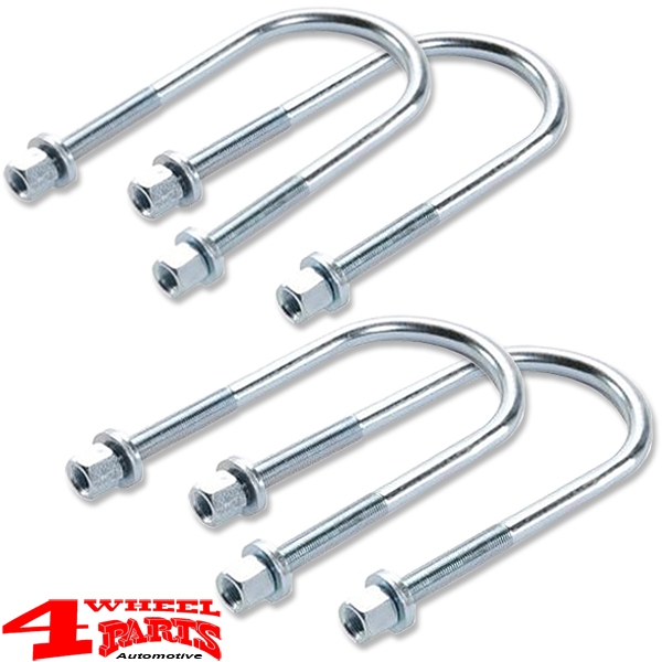 Leaf Spring U-Bolt Kit Dana 35 Ø 71mm Rear Cherokee XJ 84-01