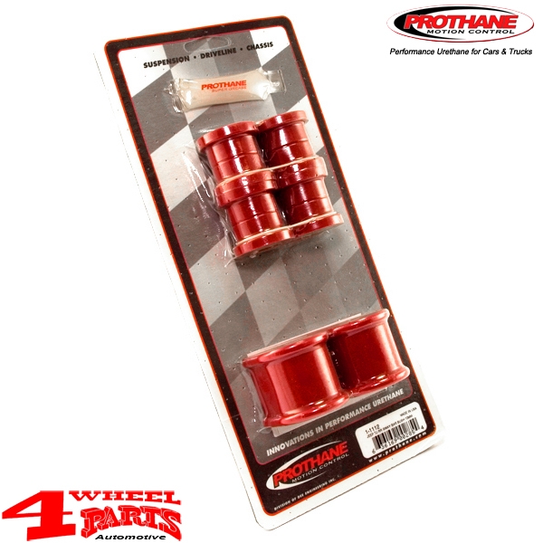 Sway Bar Bushing Set Rear Ø 13mm PU Red Wrangler TJ year 97-06