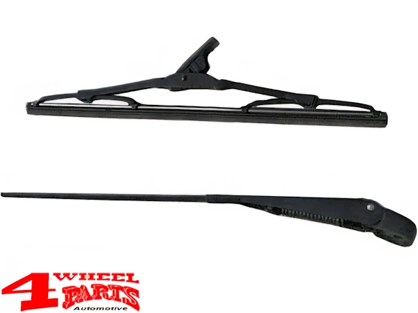Windshield Wiper Arm + Wiperblade Jeep CJ + Willys 41-67