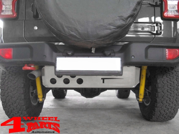 Unterfahrschutz hinten Aluminium Wrangler JL Bj. 18-24 CRD Diesel