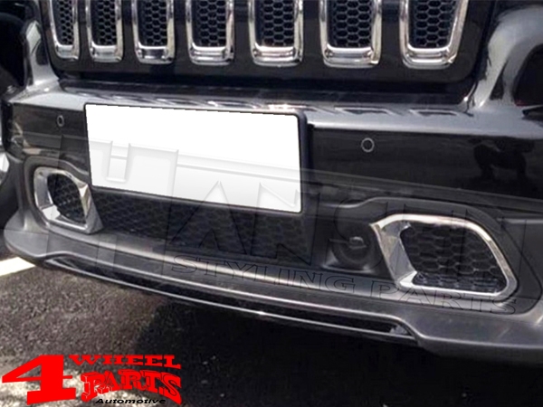 Chrome Air Grille Cover Kit 2 pce. Cherokee KL year 14-20