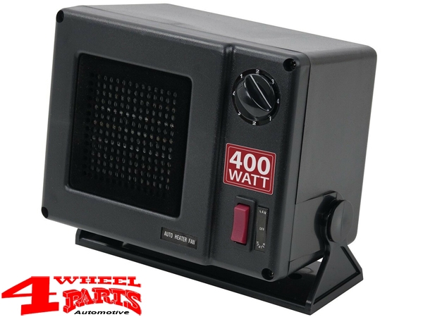 Heizlüfter Zusatz Heizung 12 Volt 400 Watt universal Jeep