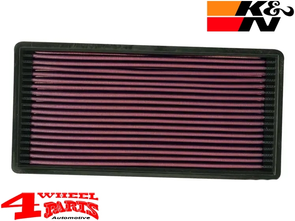 Sport Air Filter K&N Jeep Cherokee XJ year 87-96 2,5 + 4,0 L