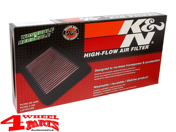 Sport Air Filter K&N Jeep Cherokee XJ year 97-01 2,5 + 4,0 L