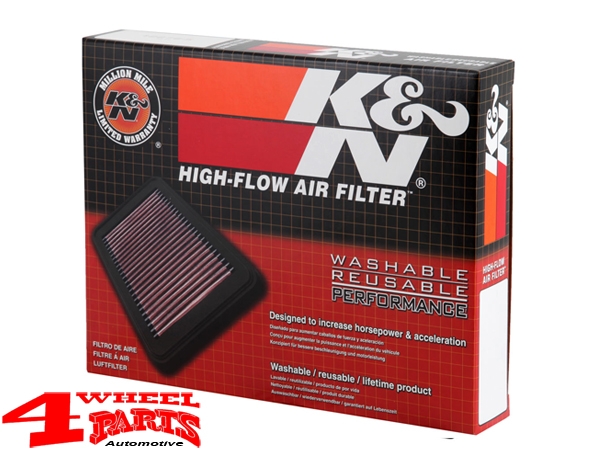 Sport Air Filter K&N Renegade + Compass with 1,4 + 1,6 + 2,0 L CRD