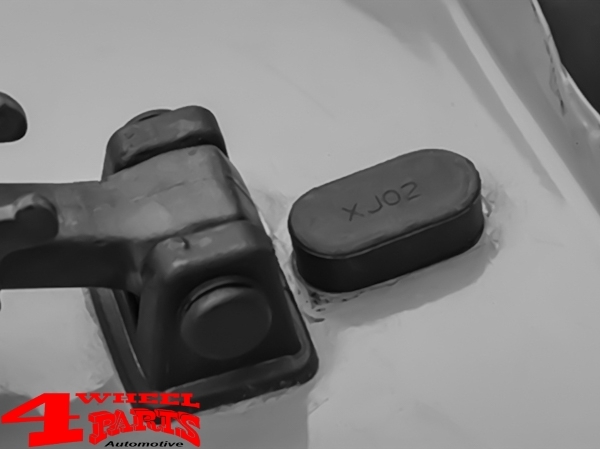 Motorhaubengummi zum Kotflügel Wrangler YJ TJ Bj. 87-06