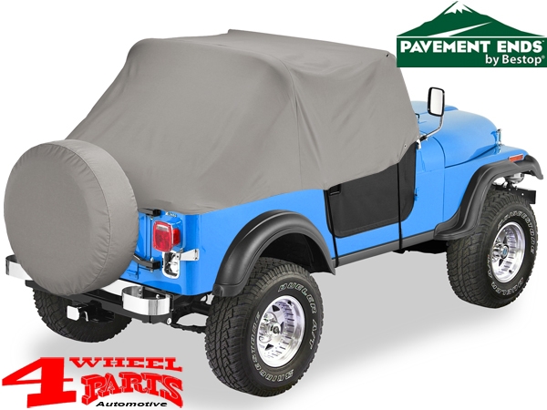Trail Cover from Pavement Ends CJ + Wrangler YJ year 76-91