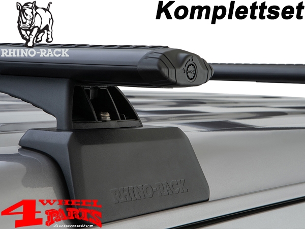 Dachträger Rhino Rack Montagekit + Vortex Bars JL 18-23 4-Türer