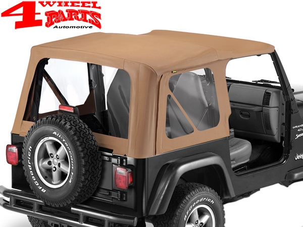 Replacement Soft Top Spice Denim Jeep Wrangler TJ year 97-02