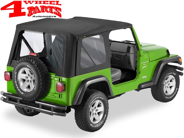 Replacement Soft Top Black Diamond Jeep Wrangler TJ year 03-06