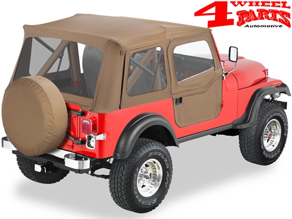 Teilbare Türen Spice Denim Bestop CJ + Wrangler YJ Bj. 80-95