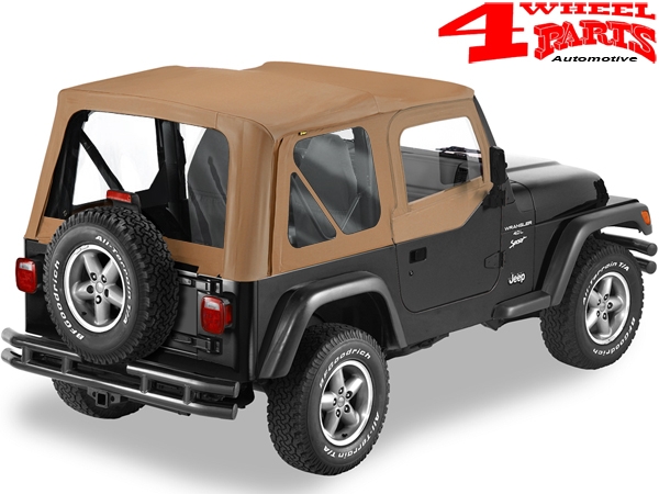 Soft Upper Doors Pair Spice Denim Bestop Jeep Wrangler TJ year 97 