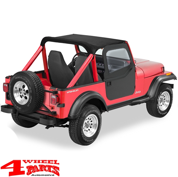 Steckfenster Element Doors Black Denim CJ + Wrangler YJ 76-95