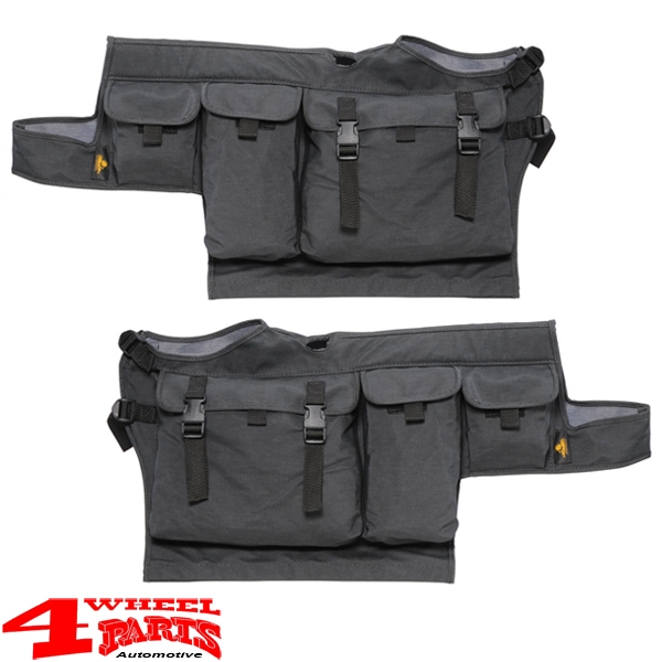 Element Doors Storage Bags Black Demim CJ + Wrangler YJ TJ 76-06