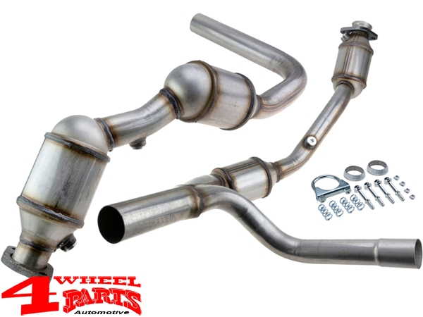 Front Exhaust Pipe with Catalytic Converter Wrangler JK 07-09 3,8 L 6 Cyl.